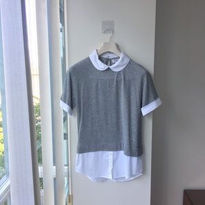 Jillian Harris - Layered T-Shirt & Sweater